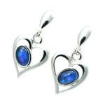 *MATRYOSHKA DOLL STERLING SILVER AUSTRALIAN OPAL JEWELLERY SET
