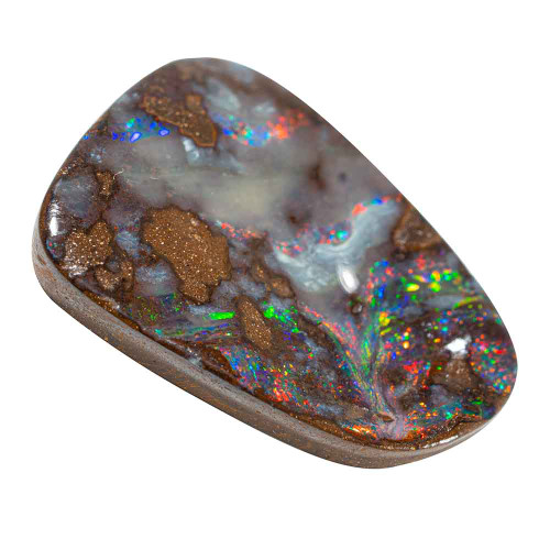 SPACE PARTICLES NATURAL SOLID AUSTRALIAN BOULDER OPAL LOOSE STONE